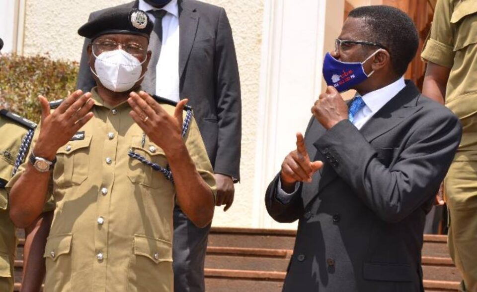 Police-political-commissar-AIGP-Asan-Kasingye-with-Buganda-Prime-Minister-Katikkiro-Charles-Peter-Mayiga-bed016d2